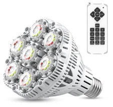 LED Pool Light Bulb for Inground Swimming Pool 30W RGB Color Changing W/ Remote