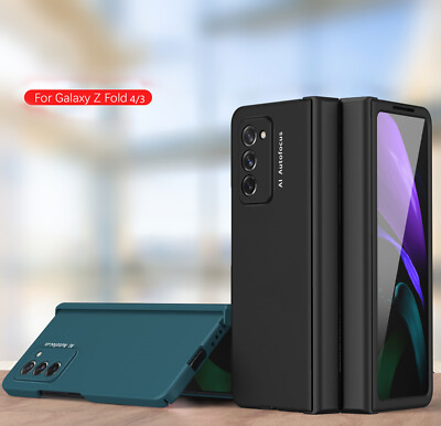 For Samsung Galaxy Z Fold 4 3 Shockproof Hybrid 360° Full Case Flip Cover W/ Pen