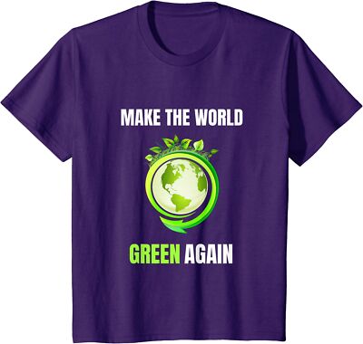 Global Warming Protest Pollution I Save Earth Youth Unisex T-shirt
