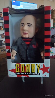 USSR RUSSIAN  GORBY TO AMERIKA WITH LOVE TOY FIGURE