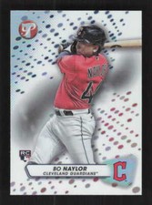 Bo Naylor 2023 Topps Pristine Rookie Cleveland Guardians #196