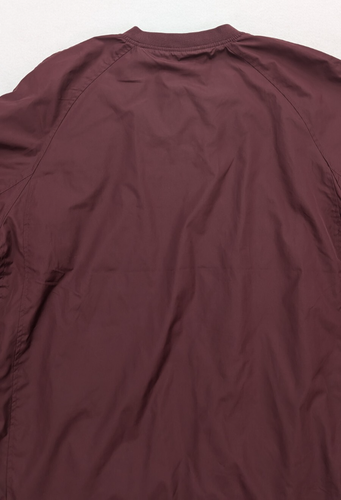Joes USA Men's Jacket Size XL V-Neck Maroon Pullover Windbreaker Lightweight - Picture 15 of 18