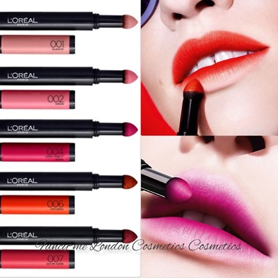L'Oreal Paris unfehlbarer matt Max Lippenstift - VERSIEGELT + KOSTENLOSER VERSAND 