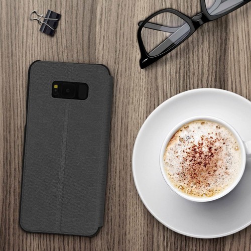 Urcover® View Case Custodia Protettiva Wallet Cover Etui Borsa Cellulare Samsung - Foto 7 di 18