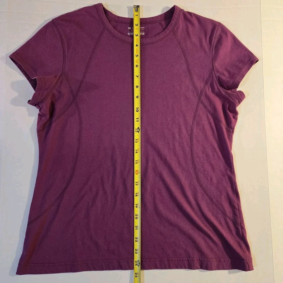 Camiseta sin mangas atlética grande Tek Gear de mezcla de algodón manga corta ajuste de gimnasio Foto 4 de 4