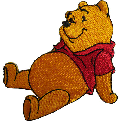 Disney Winnie Puuh Patch bestickt Abzeichen Bügelbild Aufnähen Jeans T-Shirt Tasche