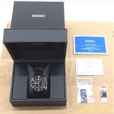 Seiko Prospex Men's Black Watch 