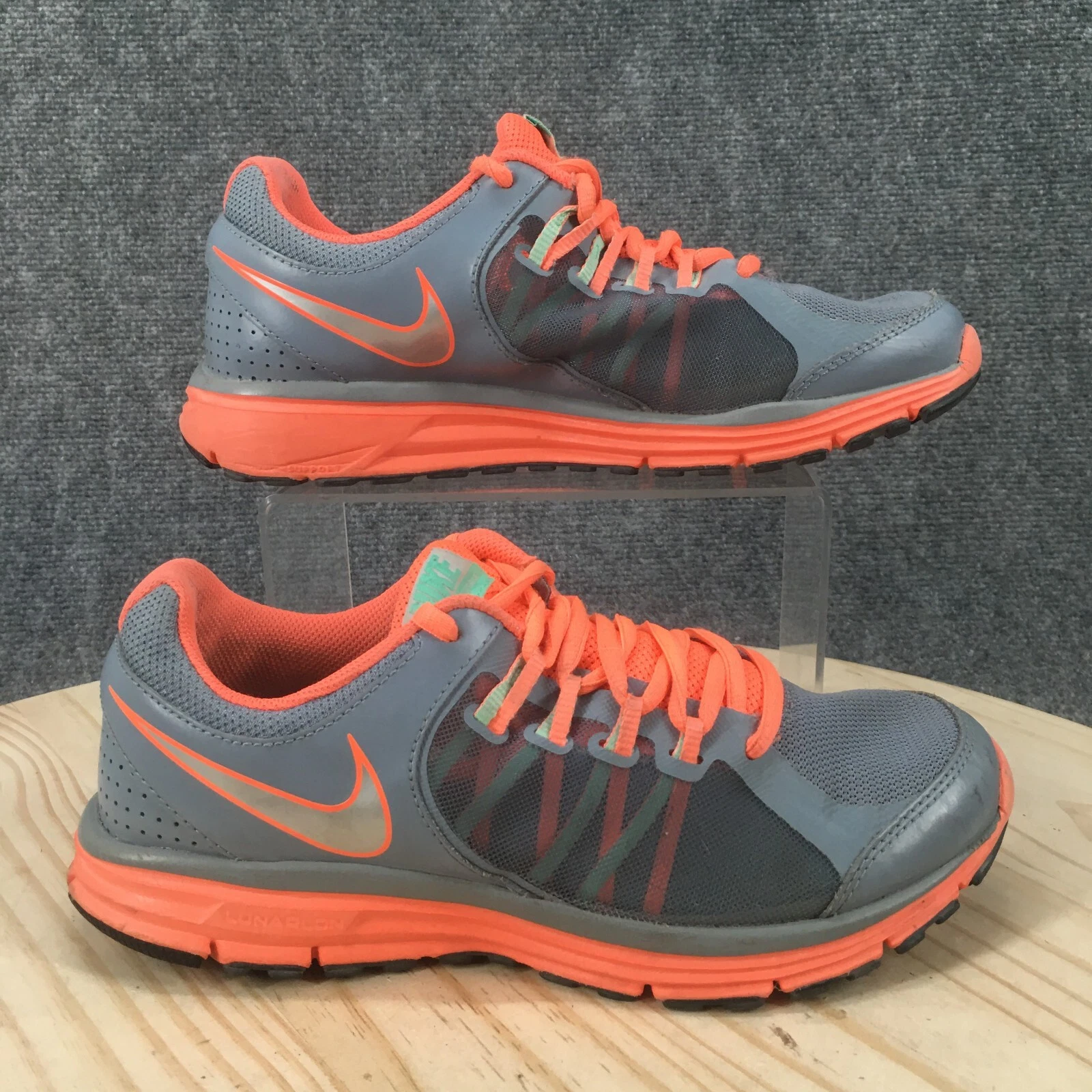 Scarpe Nike donna 8 Lunar Forever 3 sneakers grigio stringate casual 631426 009