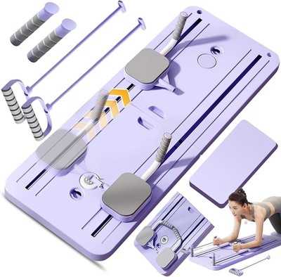 Multifunctional Foldable Pilates Reformer Pilates Board Home Exercise Machine