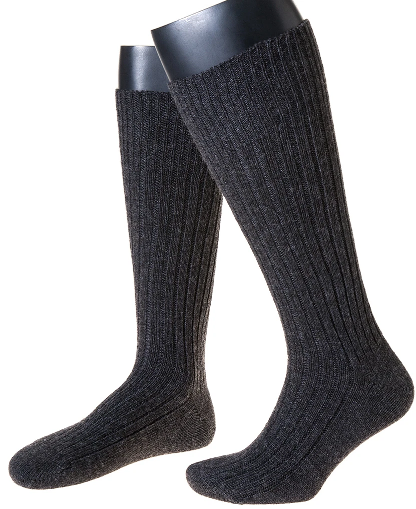 Sheep's Wool Socks, Made IN Germany ," Leisure And Hiking ", Calf Lenght,2 Pair