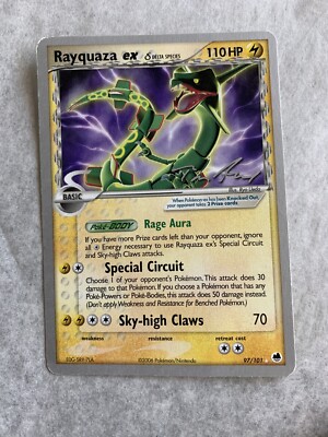 rarest rayquaza pokemon card - 138/185 An excellent addition to a Pokmon collection for all who seek to catch em all. This is the RAREST Rayquaza