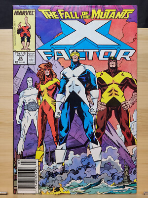 X-Factor, Vol. 1 #26 (1987) New Costume Design Key 1st Issue
