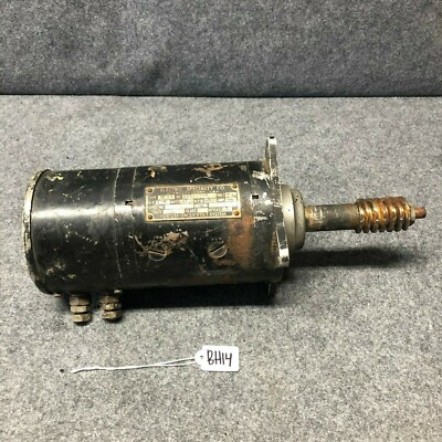 Beechcraft 18 Electric Specialty 24V Landing Gear Motor P/N HCA3