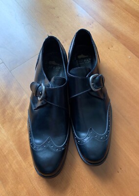 ++ stylischer Herrenschuh ++ Topman ++ Routledge Buck + 43 / 9 + Schnalle + NEU!