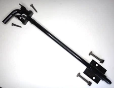 VINTAGE 1920s NATIONAL MFG Garage Carriage House Barn Door 18" Cane Bolt NOS