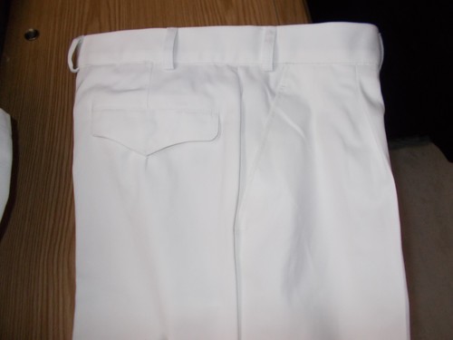 Marine UNIFORM Hose weiss für Offiziere,Arzt, Mediziner Gr. 178 /86 ,S-M ,Neuw. - Bild 8 von 8