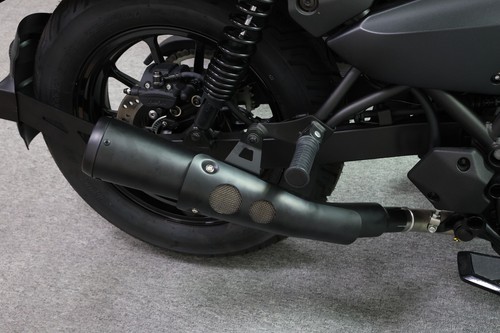 Motorcycle Slip-On Exhaust Muffler Pipe For Kawasaki Eliminator 450 500 24-2025 - Foto 5 di 12