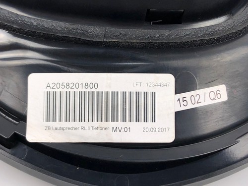 Mercedes Benz C Class C205 X253 Coupe Front Right Side Door Speaker A2058201800 - Picture 10 of 10