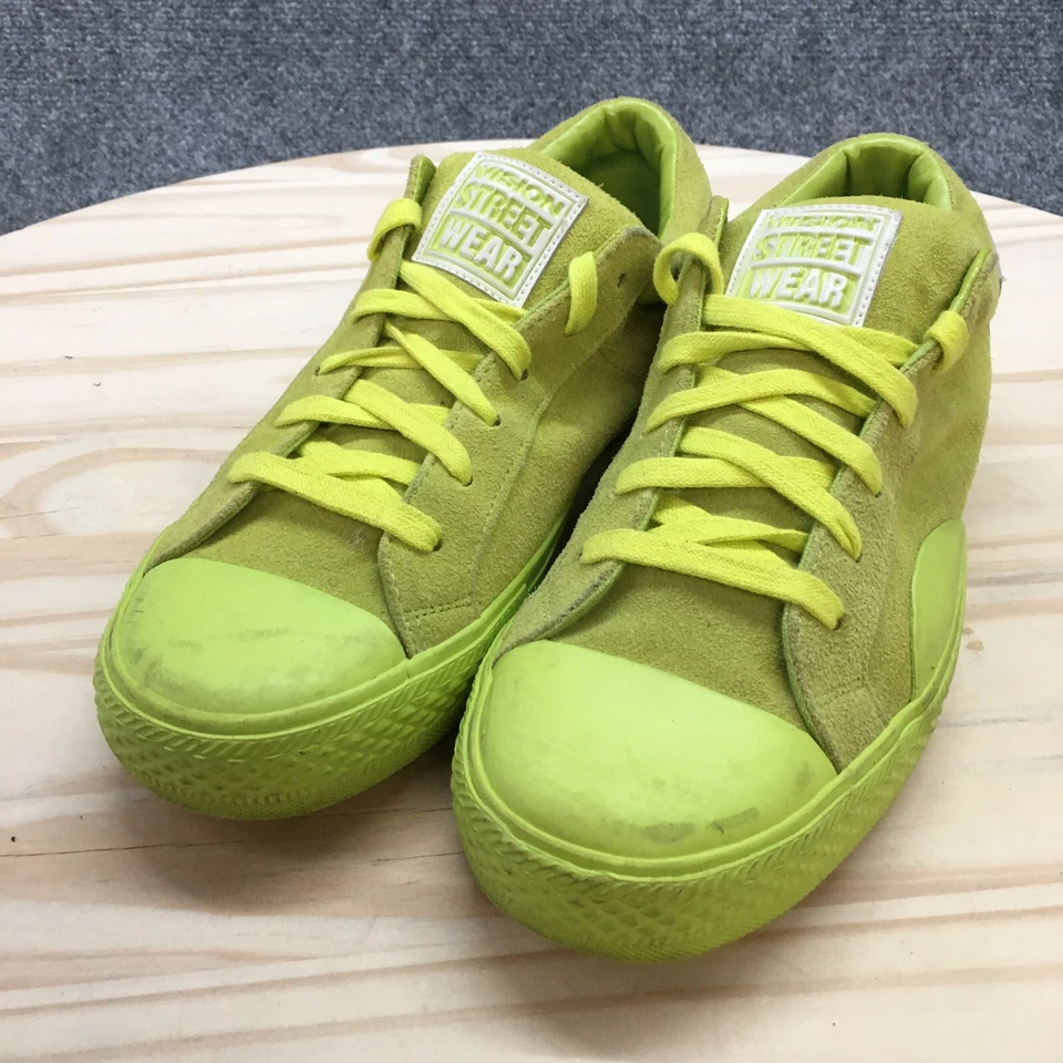 Vision Street Wear туфли женщин 8 Athletic низкий верх коньков кроссовок зеленый замши - Изображение 4 из 4