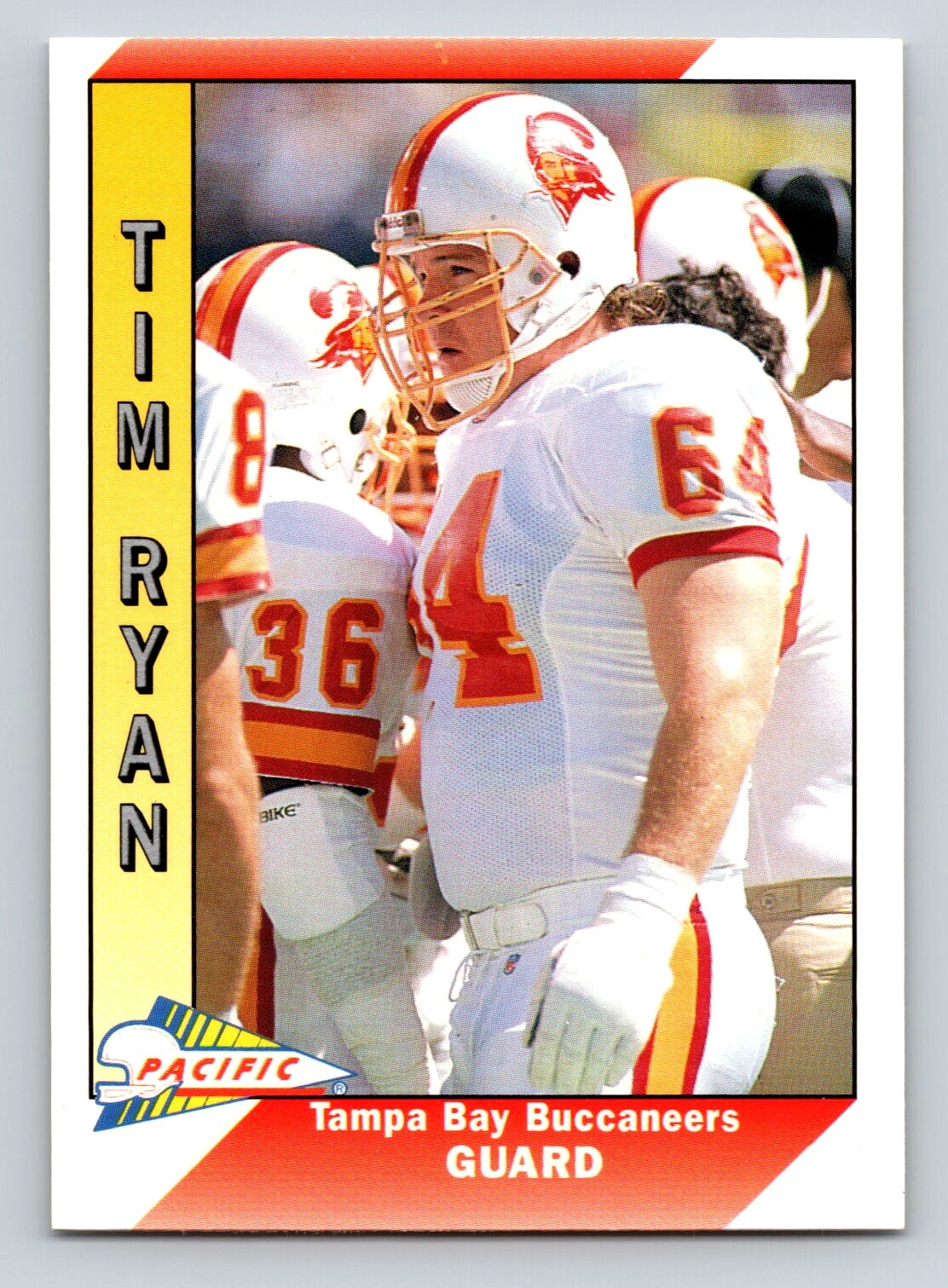 Tim Ryan 1991 Pacific #657 Tampa Bay Buccaneers RC