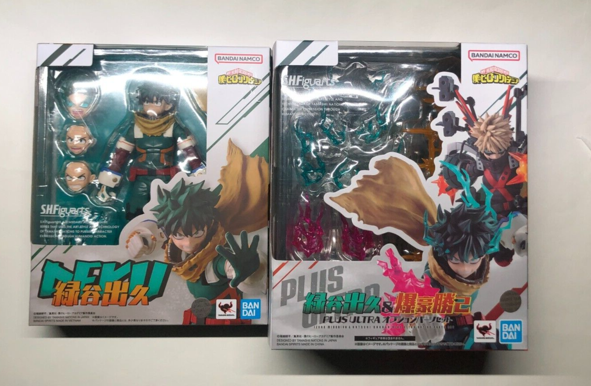 プレミア デッドベア セット S.H.Figuarts Izuku Midoriya Deku & PLUS ULTRA option parts set My