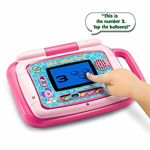 LeapFrog 2-in-1 Leaptop Touch (Frustration Free Packaging), Pink BRAND NEW - Picture 4 of 5