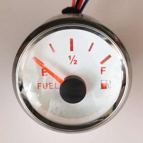52mm 2" Fuel Level Gauge 090ohms Modification Universal for Gas Diesel