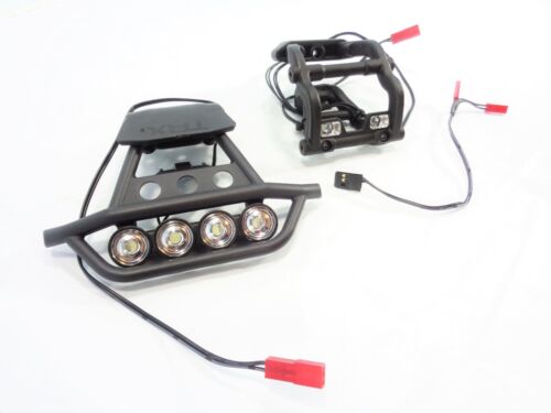 Traxxas Stampede 4x4 Front and Rear Bumper Set with LED Light Bars XL-5 VXL - Picture 1 of 3