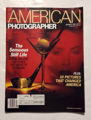 American Photographer Magazine - January 1989 Issue