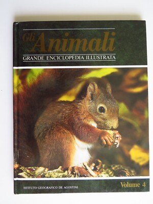 DIE TIERE Große illustrierte Enzyklopädie Band 4 - De Agostini 1989