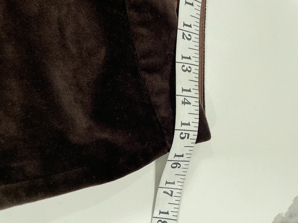 Pantalones acampanados de terciopelo marrón para mujer Banana Republic de colección talla 6 SI38 Foto 4 de 4