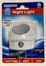 Family Maid Brand "LED Sensored Night Light" 1watt Max,Energy efficient, 💡🆕