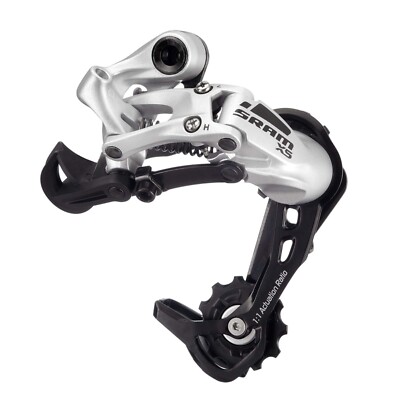 SRAM X5 Schaltwerk 8/9 fach mittlerer Käfig silber
