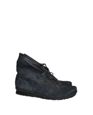 $550  ARCHE LACE UP SUEDE BOOTIE WATER REPELLENT BORON CUSHION BLACK 41 (TE1)