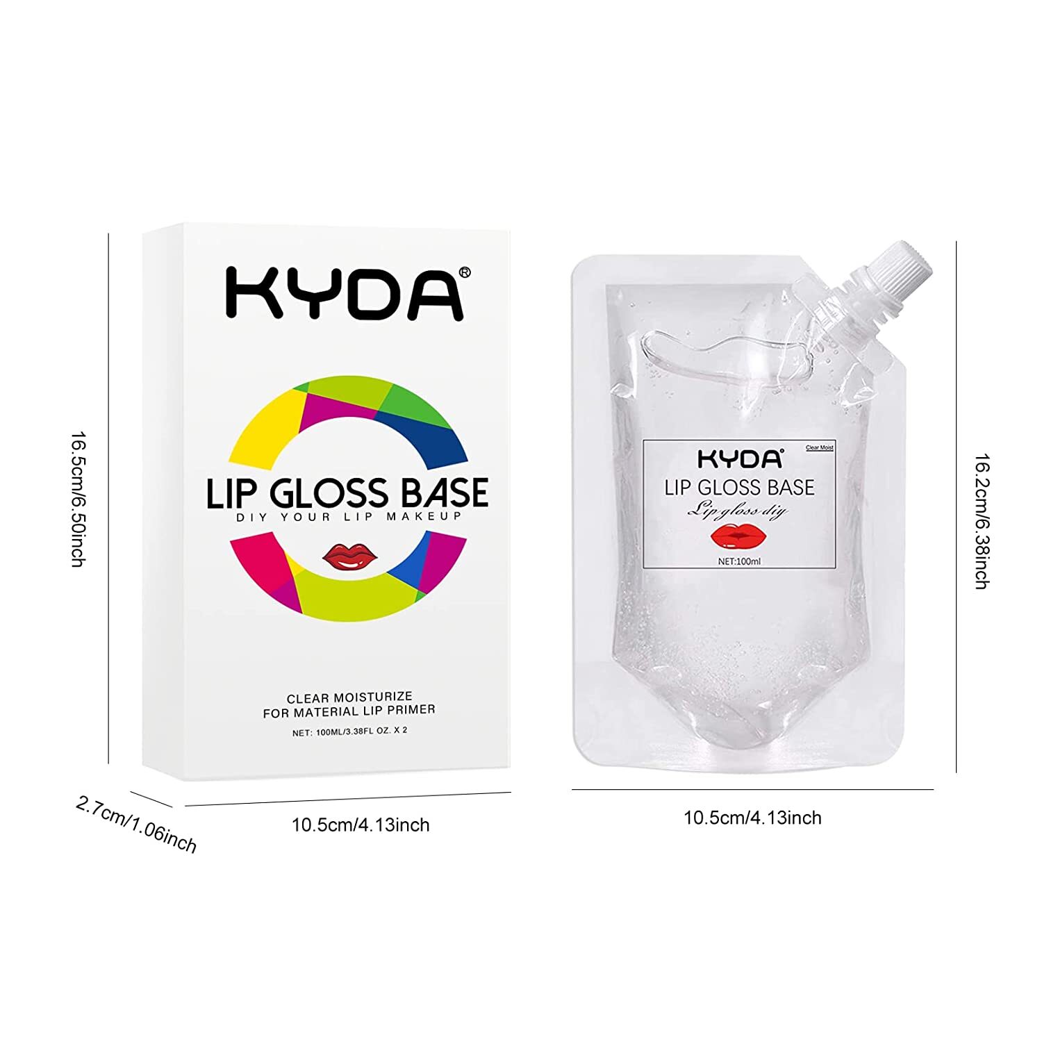 KYDA 200ML Moisturize Lip Gloss Base,Lip Gloss Base Oil Material Lip