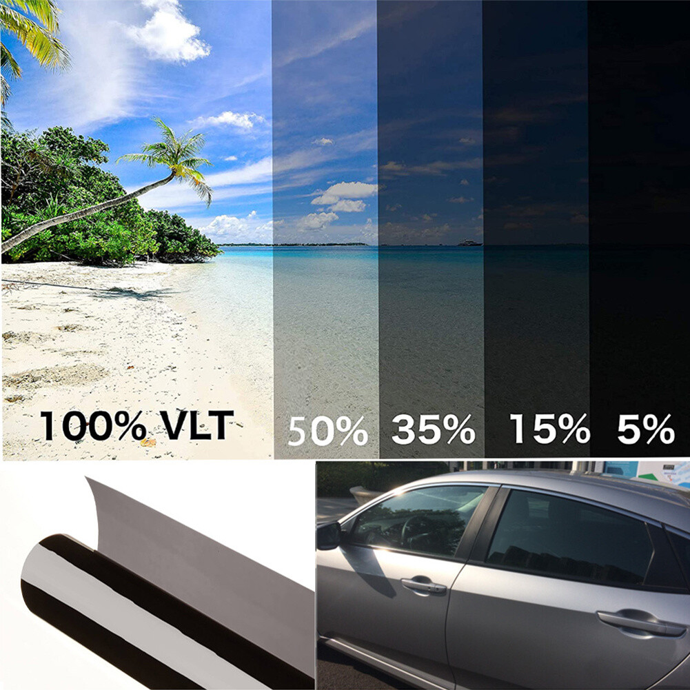 Car Van Bus Window Tint Film Tinting Ultra Super Dark