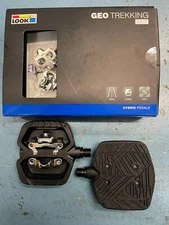 Look Geo Trekking Grip Pedals platform clipless hybrid pedals 9/16 SPD-style