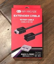 My Arcade Extender Cable 10 Foot Cable For NES Classic Edition or Wii/Wii U