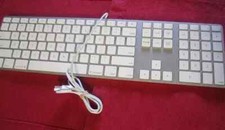 Genuine Apple Aluminum USB Keyboard w/Numeric Keypad Mac iMac Macbook A1243