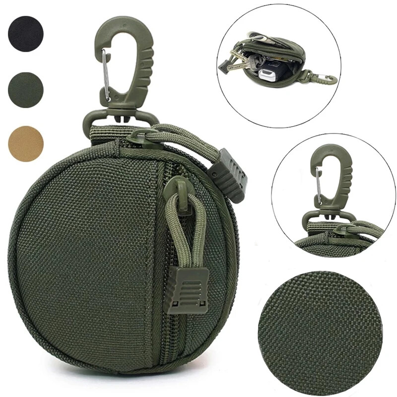 Tactical Military Waist Pouch for Men Portable Wallet Key Coin Organizer  