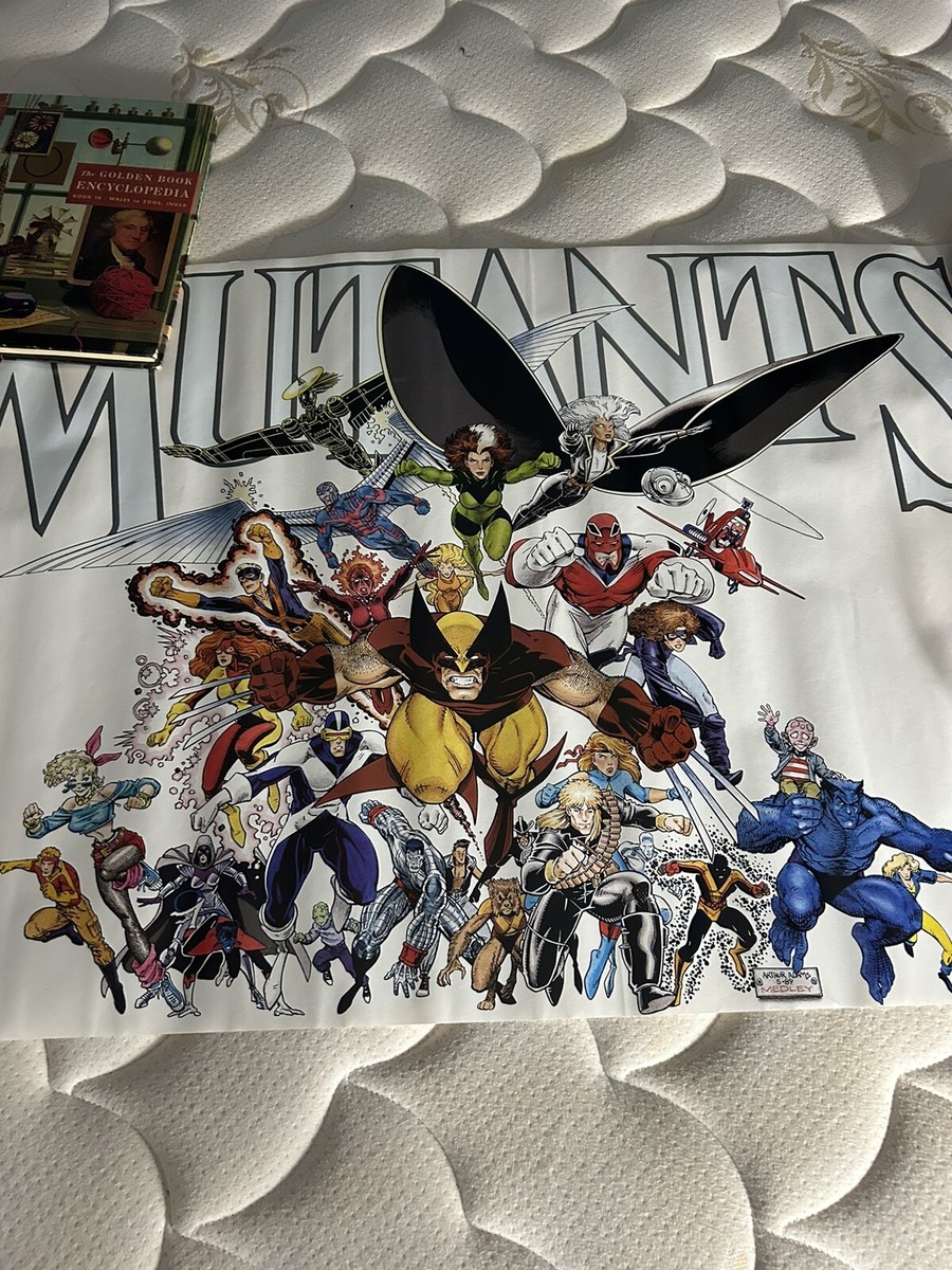希少 レア X-MEN ポスター ヴィンテージ MARVEL COMICS POSTER~X-Men Arthur Adams Vintage Mutants | eBay