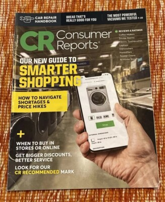 #ad Consumer Reports October 2021 Our New Guide To Smarter Shopping $4.80