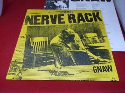 Nerve Rack:   Gnaw    1990   UK  EX+  LP