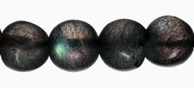 Jeder 14 Zoll Strang 4 mm Runde Labradorit Perlen weist einen hohen Blitz auf