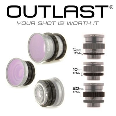 Canon FD Chrome Nose 35mm f/2 OUTLAST Follow Focus Gear