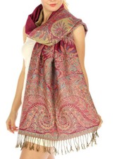 Fashion luxury Paisley Pashmina Scarf Shawl Wrap 17 COLORS 