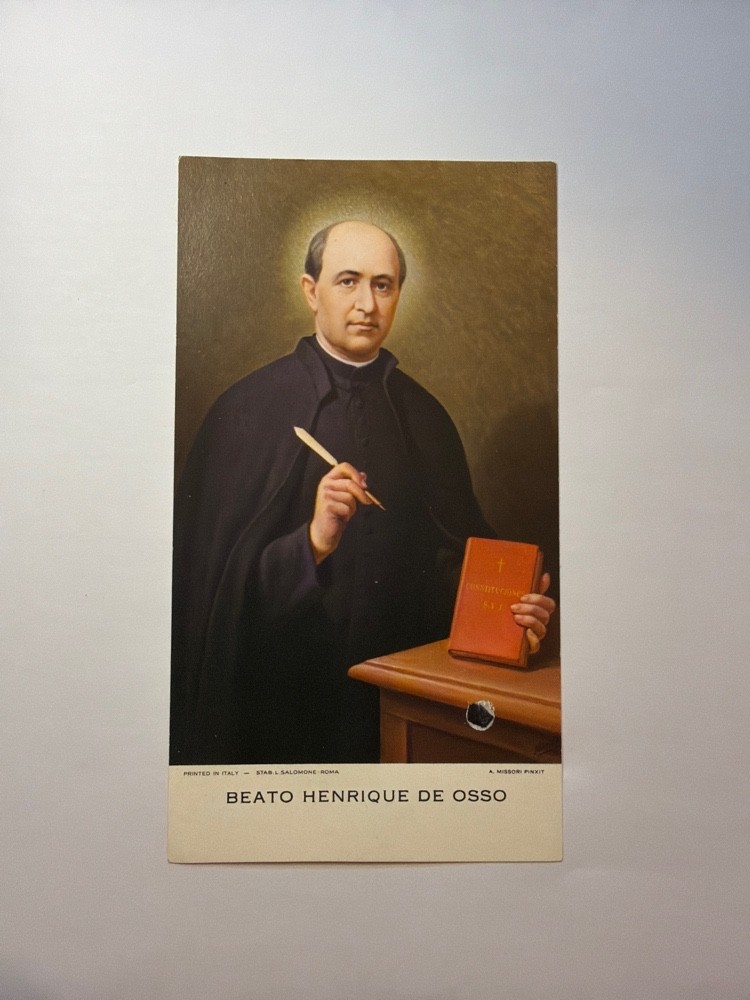 Santino reliquia San Enrique de Ossó Beato Henrique de Osso