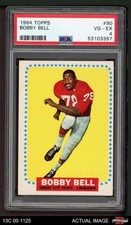 1964 Topps #90 Bobby Bell Chiefs RC HOF PSA 4 - VG/EX
