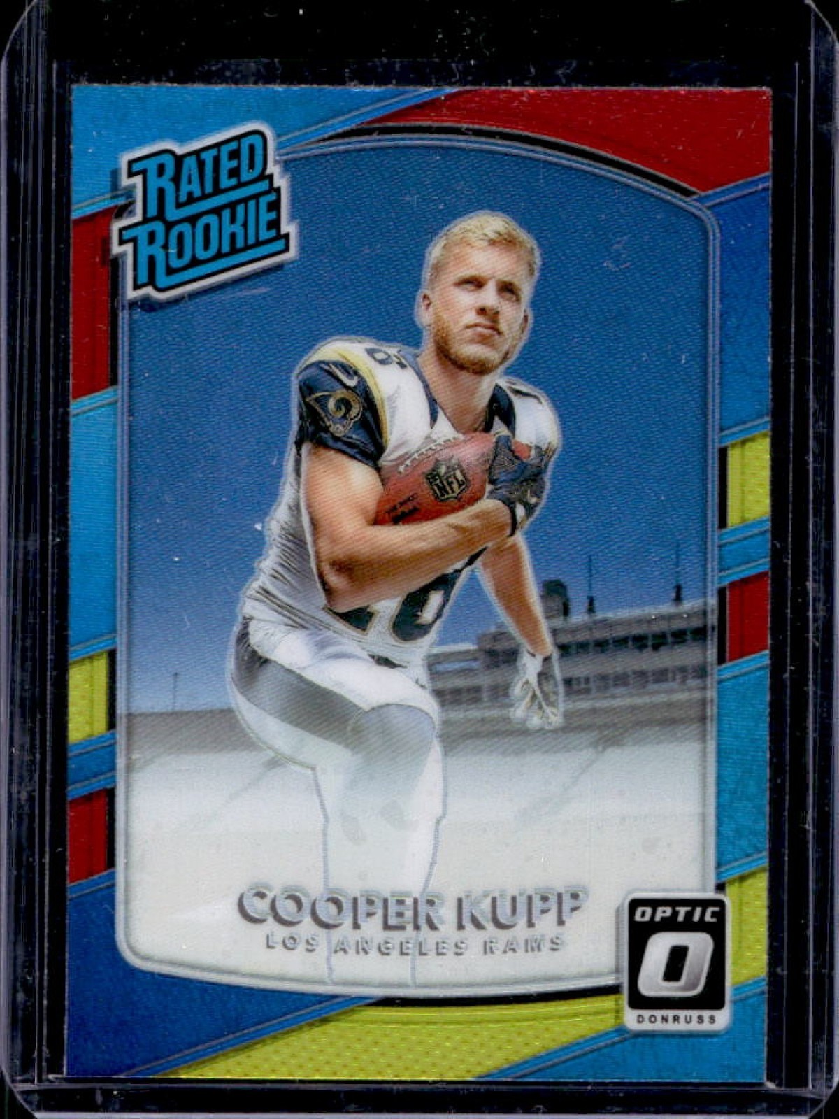 2017 Donruss Optic Cooper Kupp Red and Yellow Rated Rookie #179 Rams