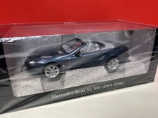 Limited edition Norev 1 18 Mercedes Benz SL 500 R231 Aegean blue Benz mini car N